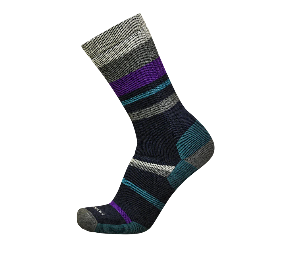 Hiking Mixed Stripe Medium Crew